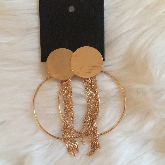 Free People Jewelry - Free People Gold Earrings